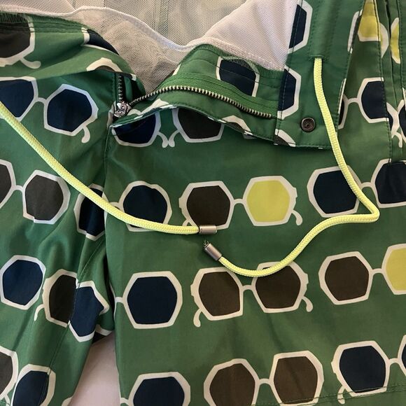 Mr. Turk Men’s Honolulu Board Shorts Sunglasses Print Abstract 6.5” Green 32 - Picture 5 of 9